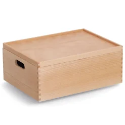 Anker LÅG til opbevaringskasse i bøgetræ - 40x30 cm