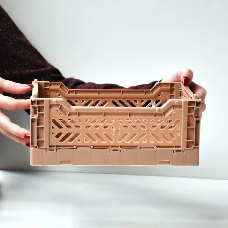 Aykasa foldekasse - Mini - Warm Taupe