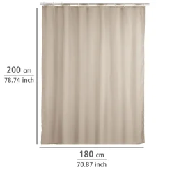 Badeforhæng - Anti-mug 180x200cm - Penny BEIGE