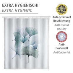 Badeforhæng - Anti-mug 180x200cm - Penny GINKGO