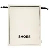 Bag All - Bomuldspose til sko - Shoes, creme
