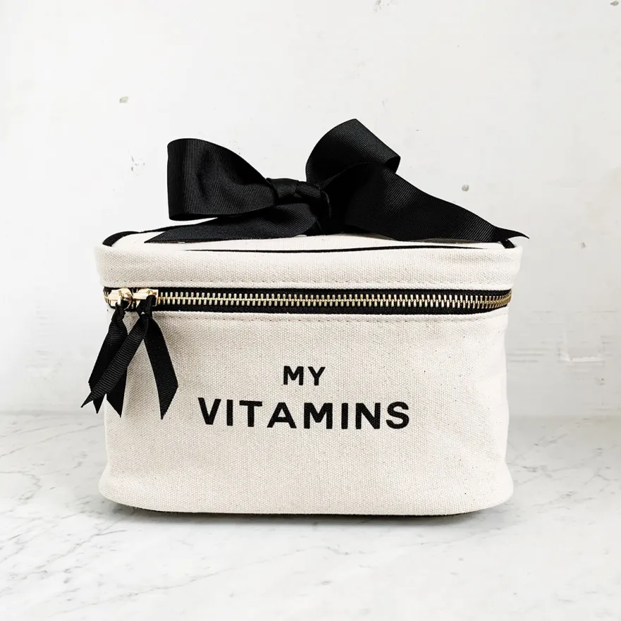 Bag All - Vitamin taske - My vitamins, Cream