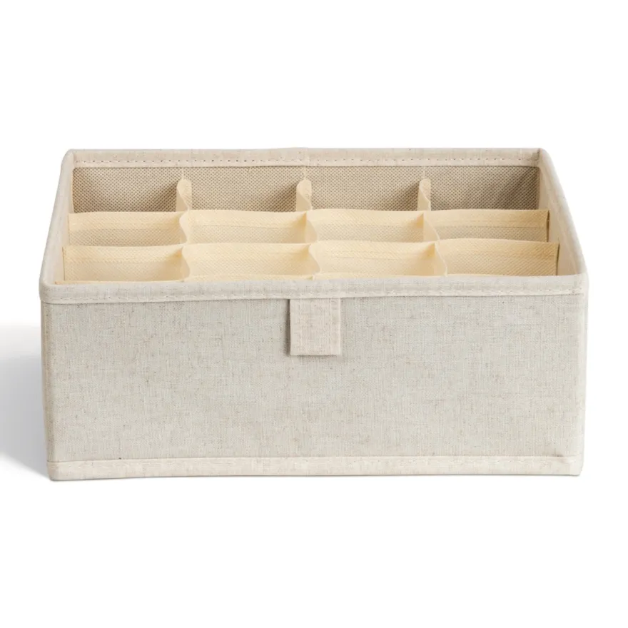 Bigso Box - Gøteborg Skuffeopbevaring - 16 rum - Linen
