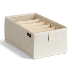 Bigso Box - Gøteborg Skuffeopbevaring - 6 rum, Smal - Beige