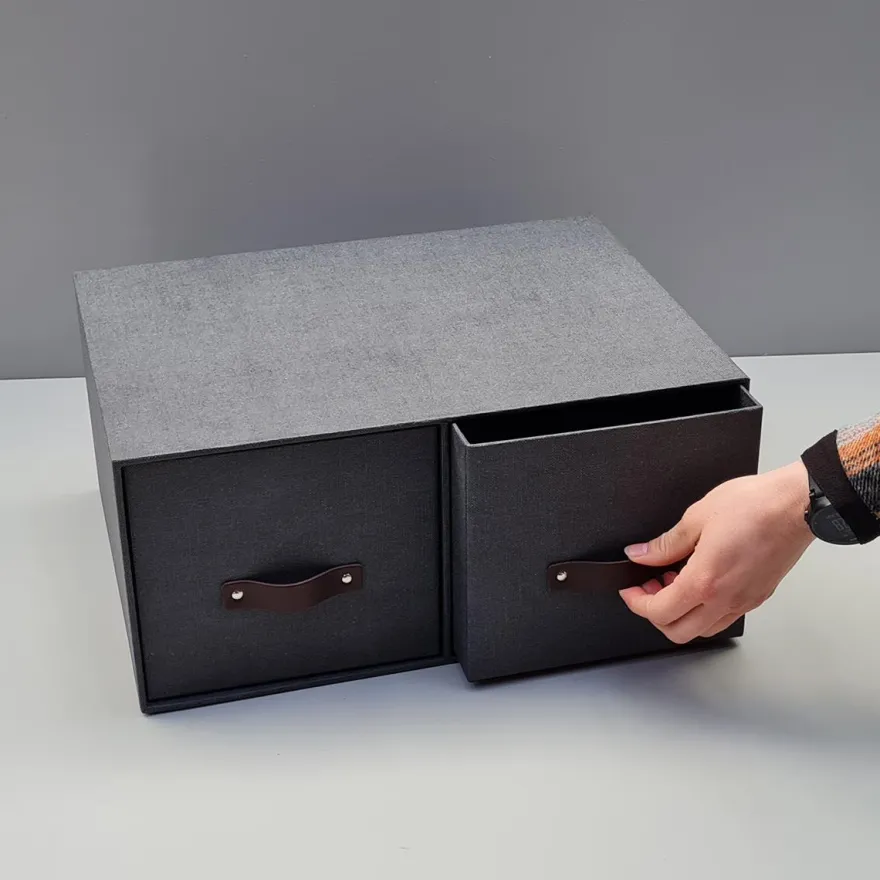 Bigso Box of Sweden - Aron skuffedarium, sort