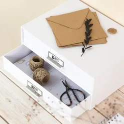 Bigso Box of Sweden - Birger - Skuffedarium, HVID