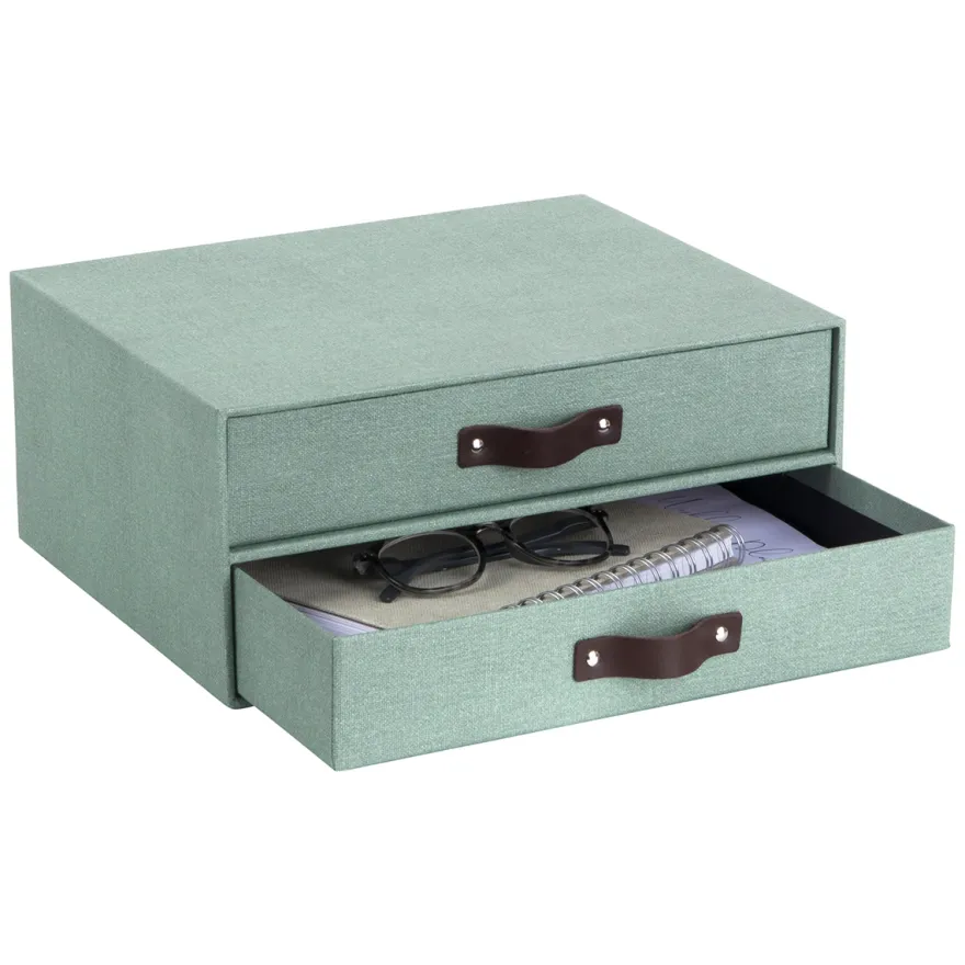 Bigso Box of Sweden - Birger - Skuffedarium, Soft Teal