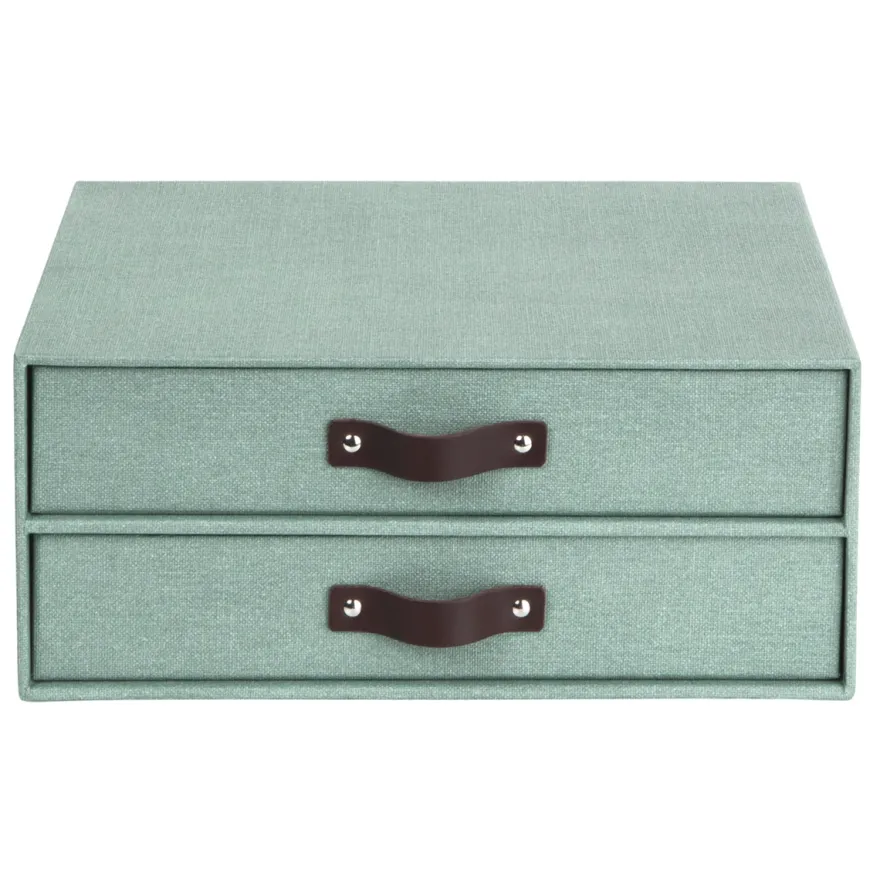 Bigso Box of Sweden - Birger - Skuffedarium, Soft Teal