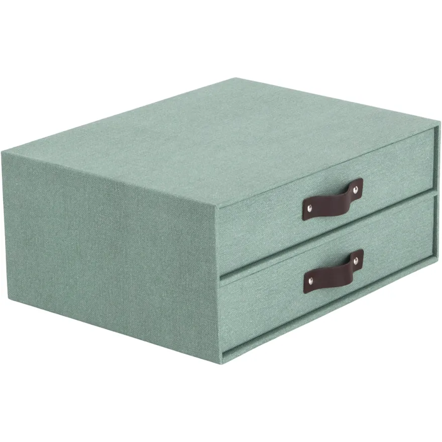 Bigso Box of Sweden - Birger - Skuffedarium, Soft Teal