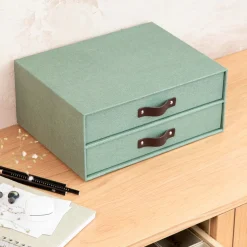 Bigso Box of Sweden - Birger - Skuffedarium, Soft Teal