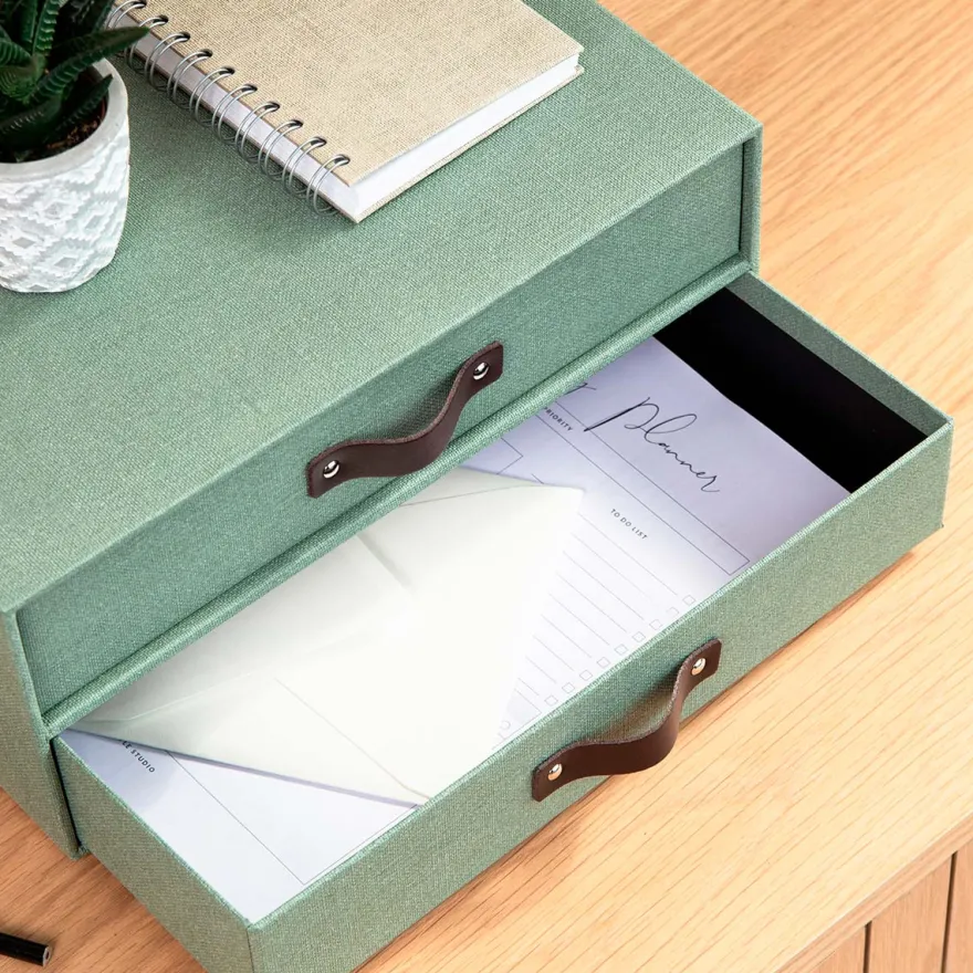 Bigso Box of Sweden - Birger - Skuffedarium, Soft Teal