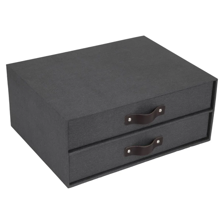 Bigso Box of Sweden - Birger - Skuffedarium, Sort