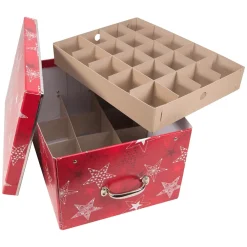 Bigso Box of Sweden - Engla Box til Julepynt - Christmas Red