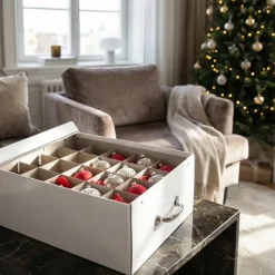 Bigso Box of Sweden - Engla Box til Julepynt - Hvid