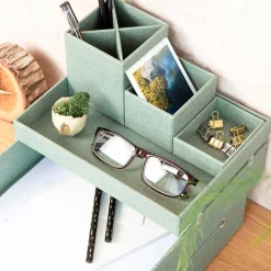 Bigso Box of Sweden - Håkan - Brevbakke - Soft Teal