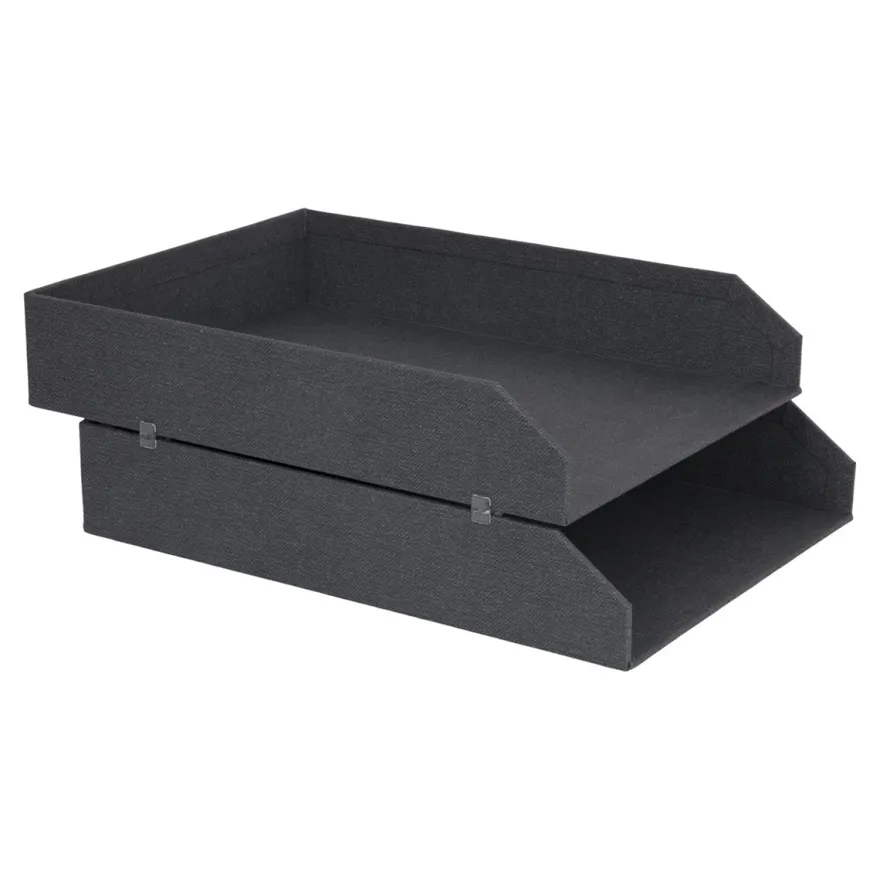 Bigso Box of Sweden - Håkan - Brevbakke, Sort