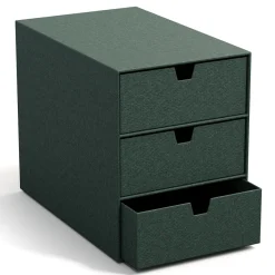 Bigso Box of Sweden - Ingrid - Skuffedarium - Mørkegrøn