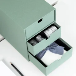Bigso Box of Sweden - Ingrid - Skuffedarium - Soft Teal