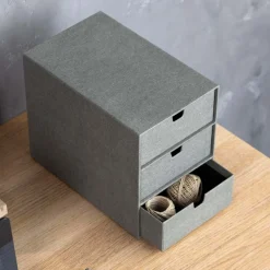 Bigso Box of Sweden - Ingrid - Skuffedarium, Grå