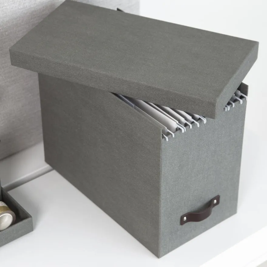 Bigso Box of Sweden - Johan - Filebox, Grå