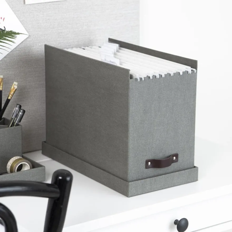 Bigso Box of Sweden - Johan - Filebox, Grå