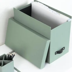 Bigso Box of Sweden - Johan - Filebox, Soft Teal