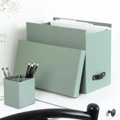 Bigso Box of Sweden - Johan - Filebox, Soft Teal