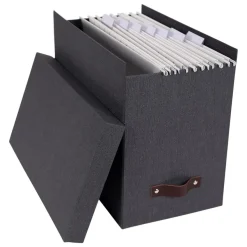 Bigso Box of Sweden - Johan - Filebox, Sort