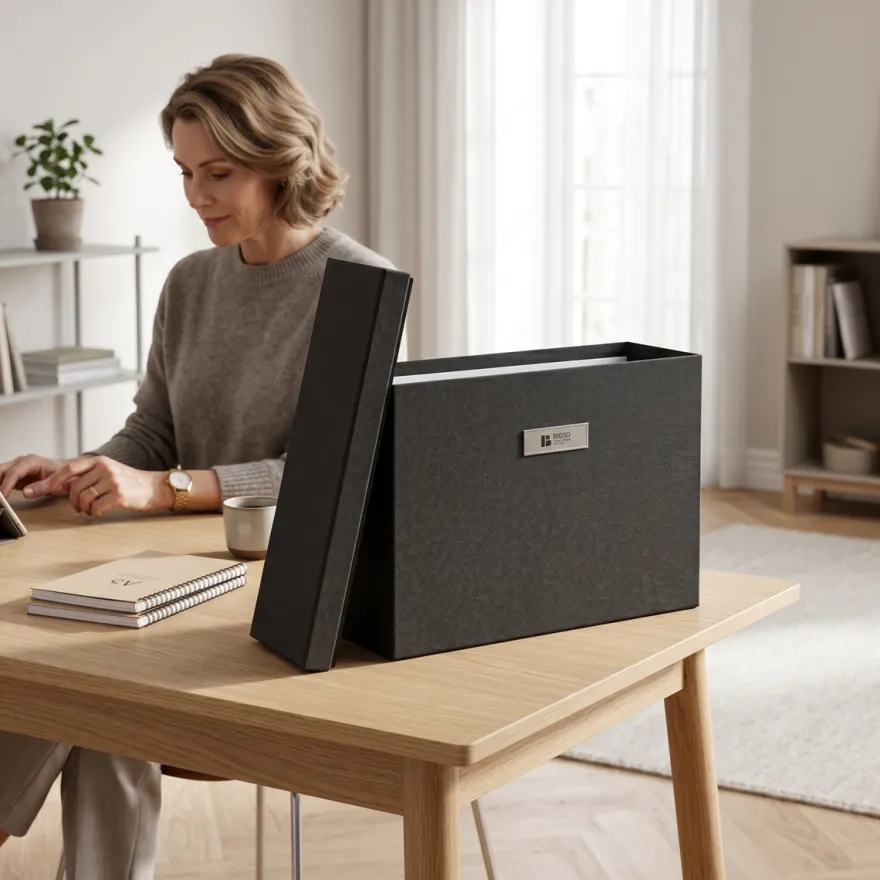 Bigso Box of Sweden - Joseph - Filebox, Sort