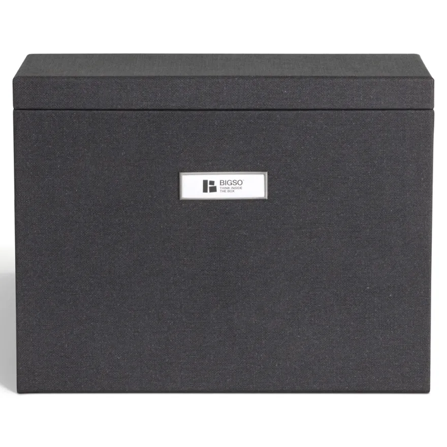 Bigso Box of Sweden - Joseph - Filebox, Sort