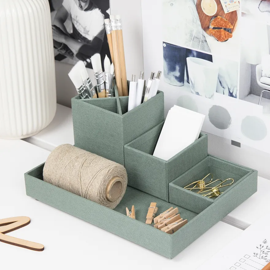 Bigso Box of Sweden - Lena Organizer, Soft Teal