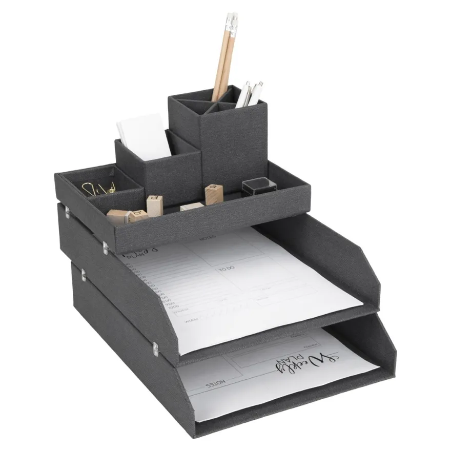Bigso Box of Sweden - Lena Organizer, Sort