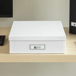 Bigso Box of Sweden - Oskar - Dokumentæske, HVID