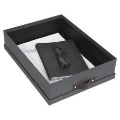 Bigso Box of Sweden - Oskar - Dokumentæske, Sort