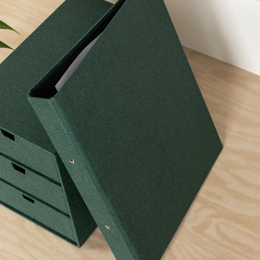 Bigso Box of Sweden - Ringo Ringbind, Mørkegrøn