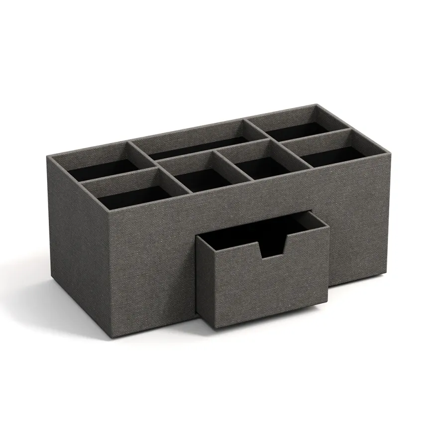 Bigso Box of Sweden - Vendela - Skrivebordsorganiser, Grå