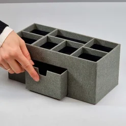Bigso Box of Sweden - Vendela - Skrivebordsorganiser, Grå