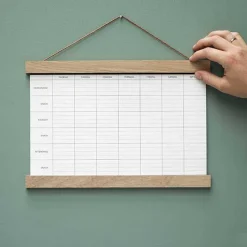 Boxdelux blok A4 - Madplan