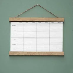 Boxdelux blok A4 - Madplan