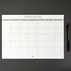 Boxdelux blok A4 - Min måned - Nordic