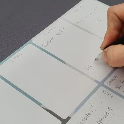 Boxdelux blok A4 - Ugeplan - Artwerk