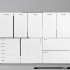 Boxdelux blok A4 - Ugeplan - Artwerk