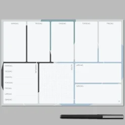 Boxdelux blok A4 - Ugeplan - Artwerk