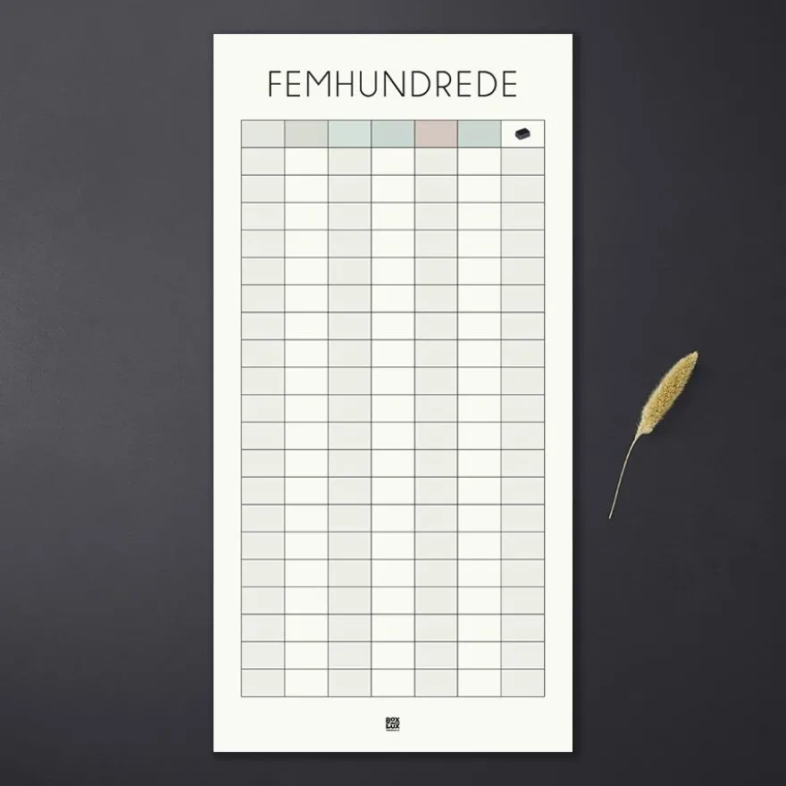 Boxdelux blok M65 - Femhundrede - Nordic