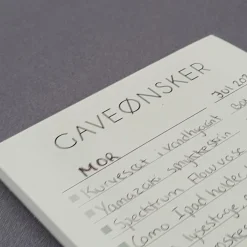 Boxdelux blok M65 - Gaveønsker - Nordic