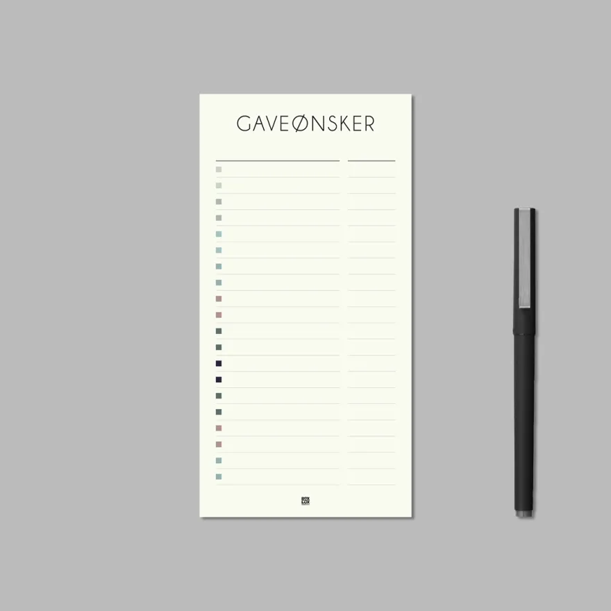 Boxdelux blok M65 - Gaveønsker - Nordic