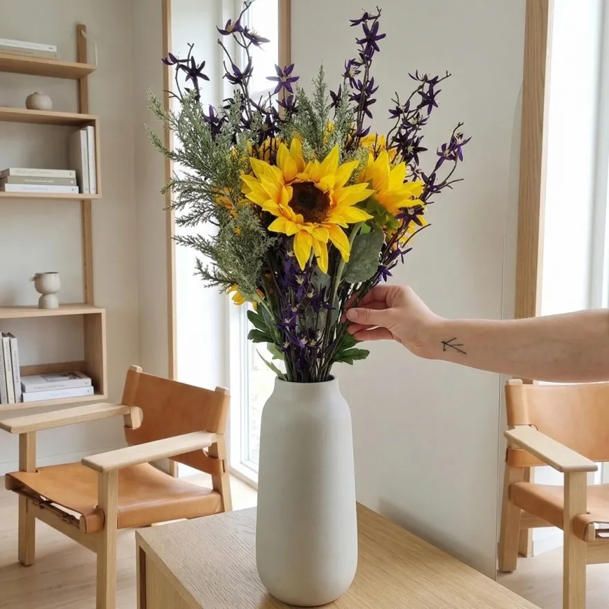 Buket af kunstige blomster - Gabrielle