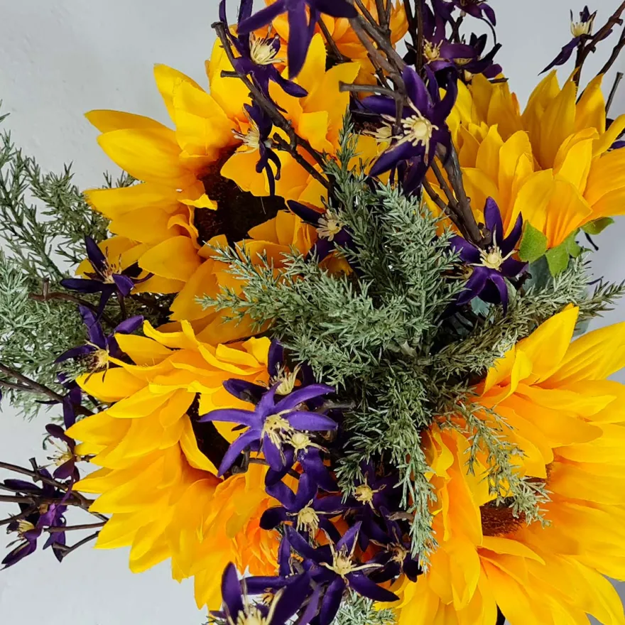 Buket af kunstige blomster - Gabrielle