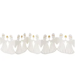 Bungalow borddekoration i papir - Angels