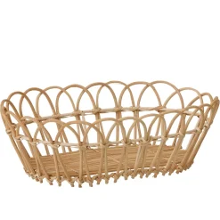 Bungalow Brødkurv i Rattan - Aflang - 30 cm
